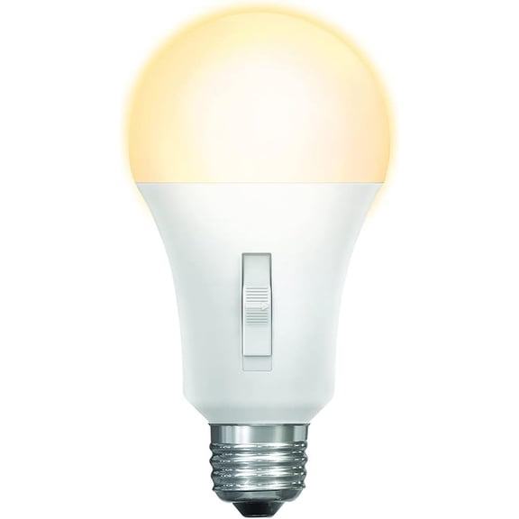 EFEMF-LED Three-Color Selectable Intellibulb - A21 with an E26 Medium Base Light Bulb - 200W Equivalent - 23 Year Life - 3050 Lumen - 2700K Soft White, 4000K Cool White and 5000K Daylight