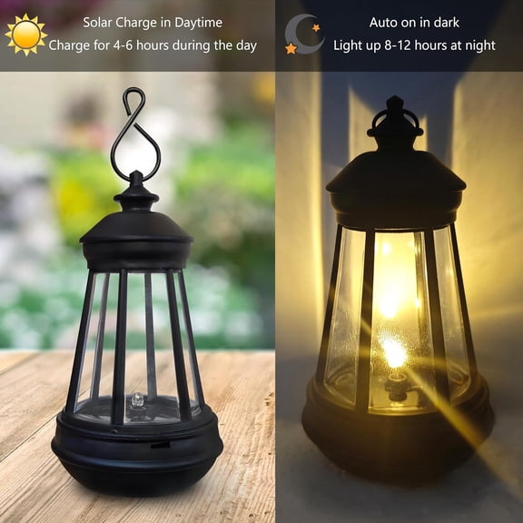 EFEMF-Mini Solar Lantern Lights Replacement - Garden Decor Outdoor Lighting Decorative Patio Lighting Solar Replacement(Pack of 1)