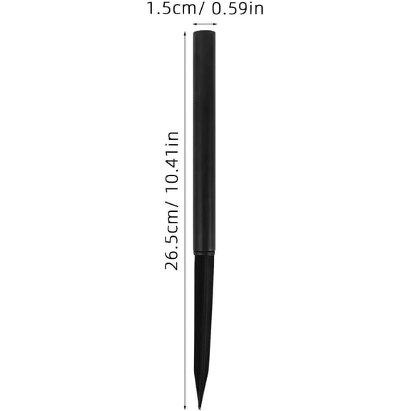 EFEMF-Outdoor Ground Stakes for Solar Lights 10 Pack Landscape Lighting Spike Replacement Accessories for Garden Yard Lighting