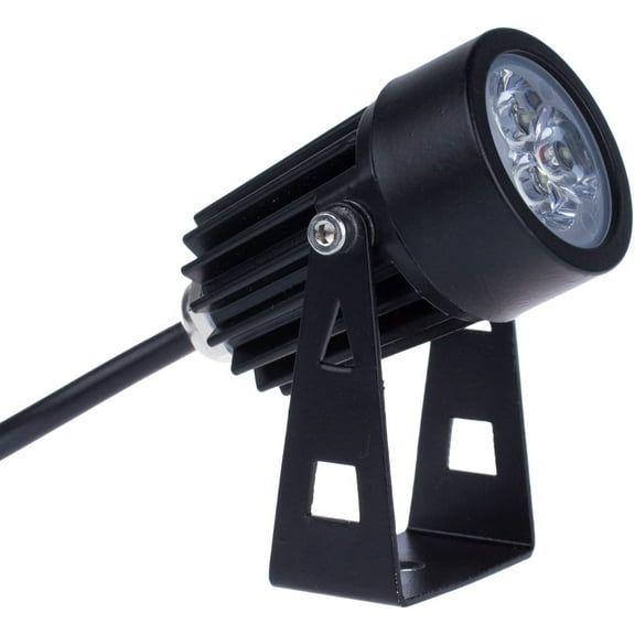 EFEMF- Outdoor LED Landscape Up Down Light Spotlight Low Voltage 12V for Yard Step Lawn Lighting (Cool White)