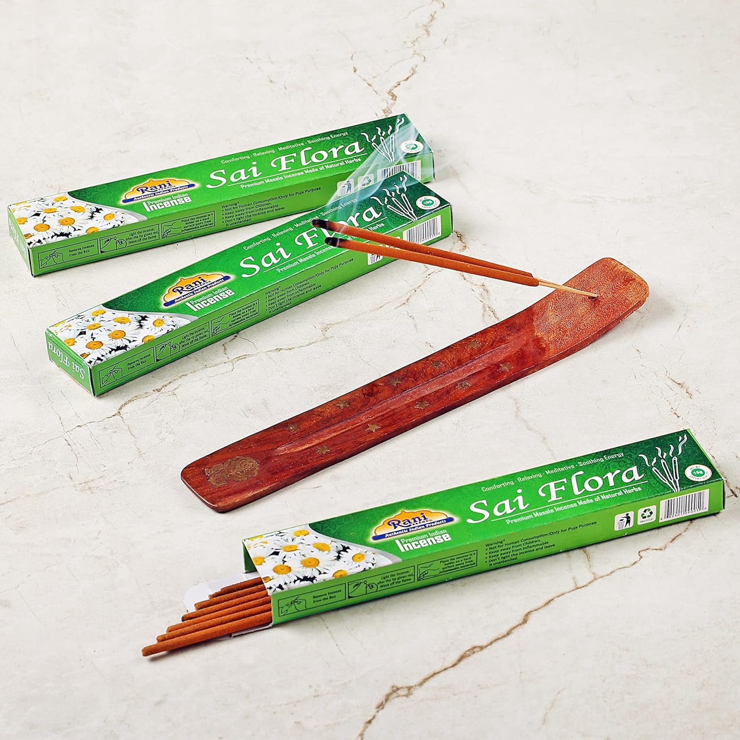EFEMF-Rani Sai Flora Incense (Premium Masala Incense Made of Natural ...