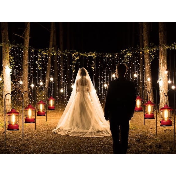 EFEMF-Retor LED Pink Camping Lanterns 1 Pack 1500 LM Step-Less Dimming Lightweight Battery Powered USB Rechargeable Flashlights Survival Kits Home Garden Yard Emergency Outages Hiking Lantern Light