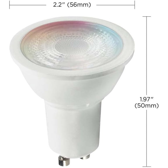 EFEMF-S11278 Starfish WiFi-Control MR16 LED Color-Changing and Tunable White Smart Light Bulb, 5.5 Watts, 2700K-5000K