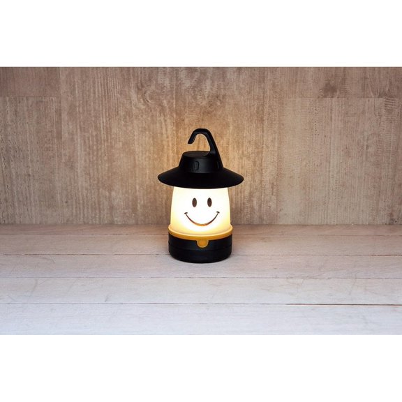 EFEMF-SMiLE Soft LED Night Lantern - Black - Hanging Lamp, Battery-Operated