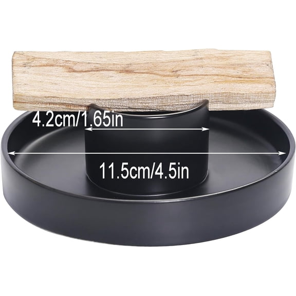 EFEMF-Sage Holder, Sage Burner, Sage Holder for Burning, Palo Santo Sticks Holder, White Sage Smudge Stick Holder, Fireproof Bowl for Burning Ritual, Rope Incense Burner