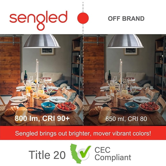 EFEMF-Smart Bulb, WiFi Light Bulbs, Dimmable Alexa Light Bulb, Smart Light Bulbs that Work with Alexa & Google Home, A19 Soft White (2700K) No Hub Required, 800LM 60W Equivalent High CRI>90, 1 Pack