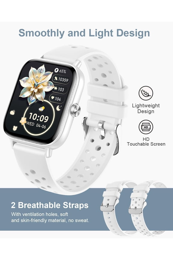 -Smart Watches for Women Men [Make/Answer Calls/AI Voice/Female Health] Android Phones iPhone Compatible, 1.83Fitness Tracker Watch for Women Activity Trackers and SmartWatch, 120+ Sport Modes