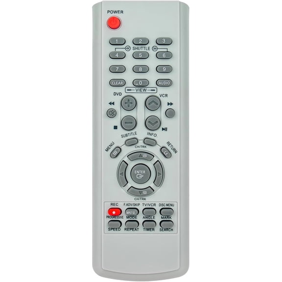 EFFFERTWQL-00021C Replacement Remote Control fit for Samsung-00021C DVD VCR DVD-V4600A DVD-V5500 DVD-V4600