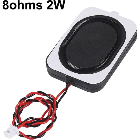 EFFFERTWQL-10PCS Waterproof 3525 Plastic Internal Magnetic Cavity Horn Computer Speaker 8 Ohm2W Full Range Box Speaker for Computer Electronic Project Application Components