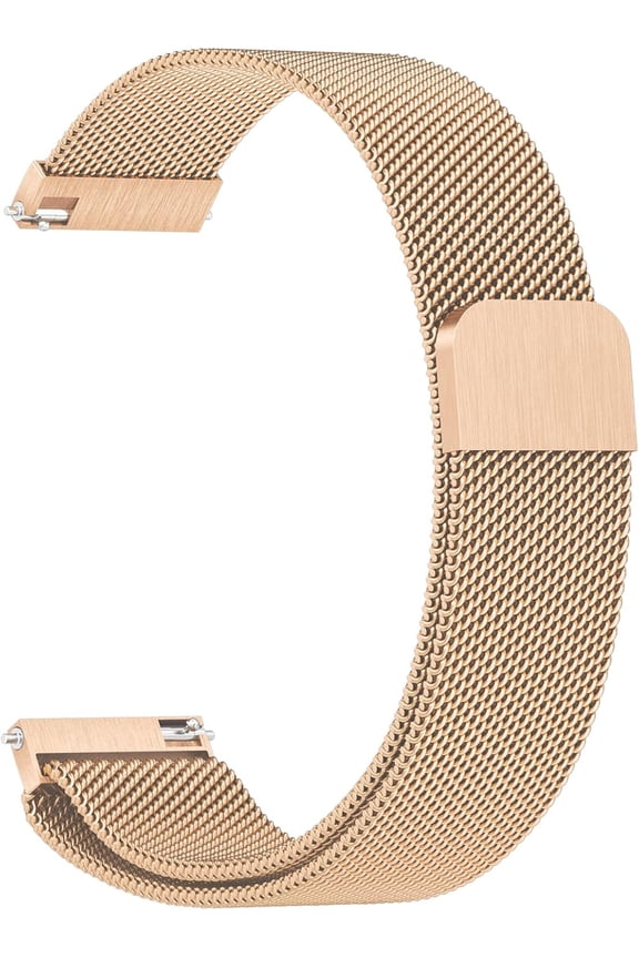 -18mm 19mm 20mm 22mm Watch Band Quick Release Replacement Wristbands, Stainless Steel Metal Mesh Loop Adjustable Magnetic Replacement Straps Bands for Men Women