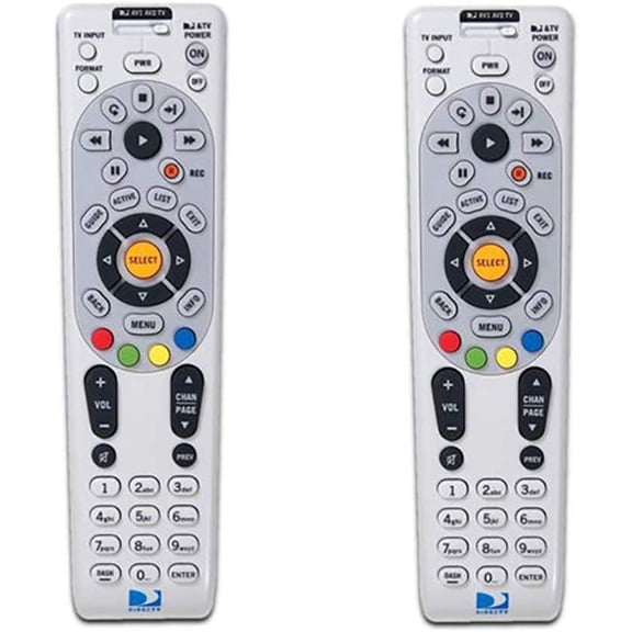 EFFFERTWQL-2 Pack - DIRECTV RC66RX IR/RF Remote Control
