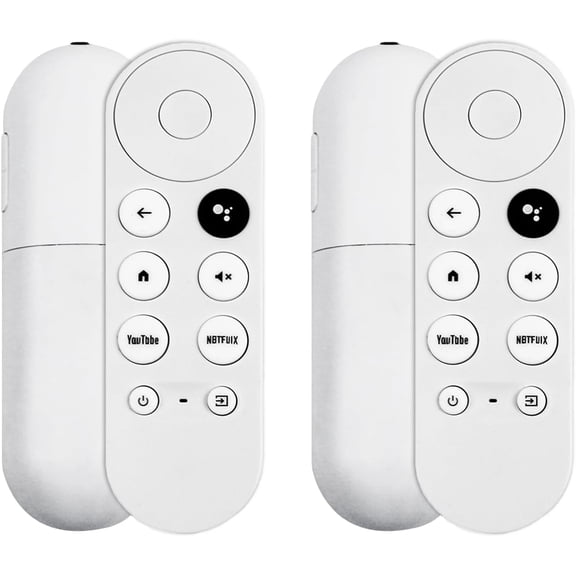 EFFFERTWQL-2 Pack G9N9N Replacement Voice Remote Control Compatible with Google Chromecast TV (1st Gen), GA01920-US, GA01409-US GA01919-US, GA01923-US, GA02463-US (Only Compatible with Google Chromec