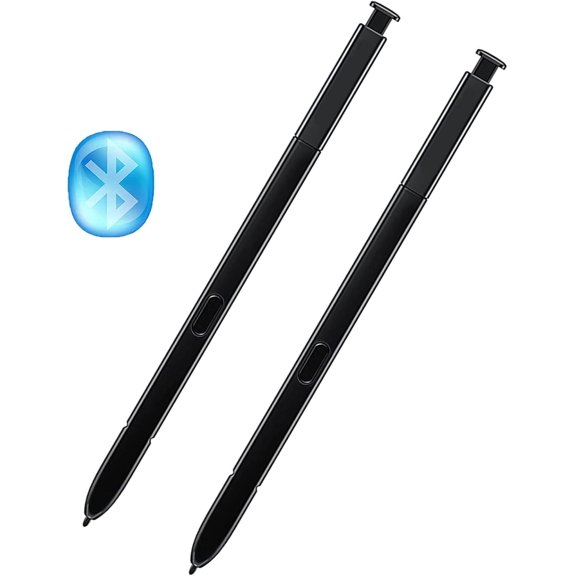 EFFFERTWQL-2 Pcs Galaxy Note 9 Stylus Pen Replacement for Samsung Galaxy Note 9 5G S Pen,SM-N960F SM-N960 WithBluetooth(Black)