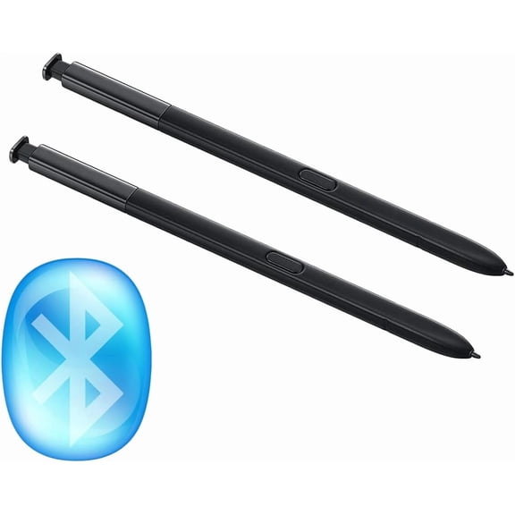 EFFFERTWQL-2 Pcs Note 9 S Pen WithBluetooth Replacement for Samsung Galaxy Note 9 Note 9 5G Stylus Pen(Black)