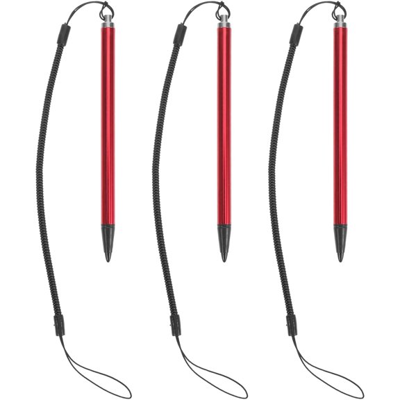 EFFFERTWQL-3-Pack Resistive Stylus Pens for Touch Screens with High Precision Fine Tip Palm Rejection Technology Comfortable Grip Battery-Free Drawing Stylus for Tablets Pos PDA Devices
