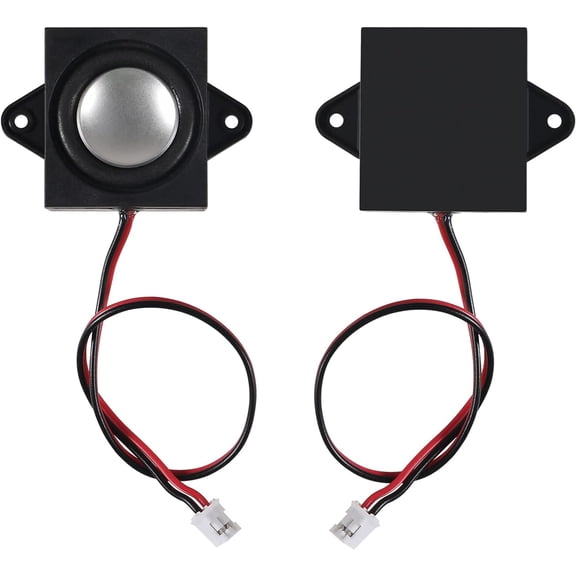 EFFFERTWQL-4pcs Mini Speaker 3W 8Ohm for Arduino with JST-PH2.0 Interface for Small Electronic Projects 3.3V 5V