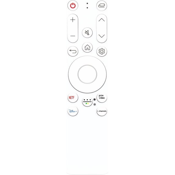 EFFFERTWQL-AKB76044714 AKB76044731 Replacement Remote Control Applicable for LG FHD IPS MyView Smart Monitor 32SR50F-W 25SR50F 27SR50F 32SR53FS 27SR5BF 32SR54FT 32SR50F 27SR50F-W 25SR50F-W 27SR50F-G