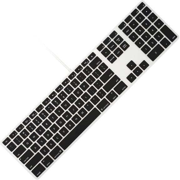 EFFFERTWQL-Black Keyboard Cover for iMac USB Keyboard A1243 MB110LL/B