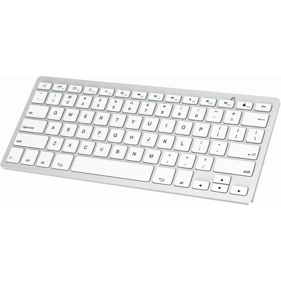 EFFFERTWQL-Bluetooth Keyboard for Samsung Galaxy Tab A11 Plus/A9 Plus/S11/S10 FE/S10+/S6 Lite, Wireless Keyboard for Android, Windows,Samsung Tablet, PC, Phone-Ergonomic, Lightweight, Ultra-Slim-Grey