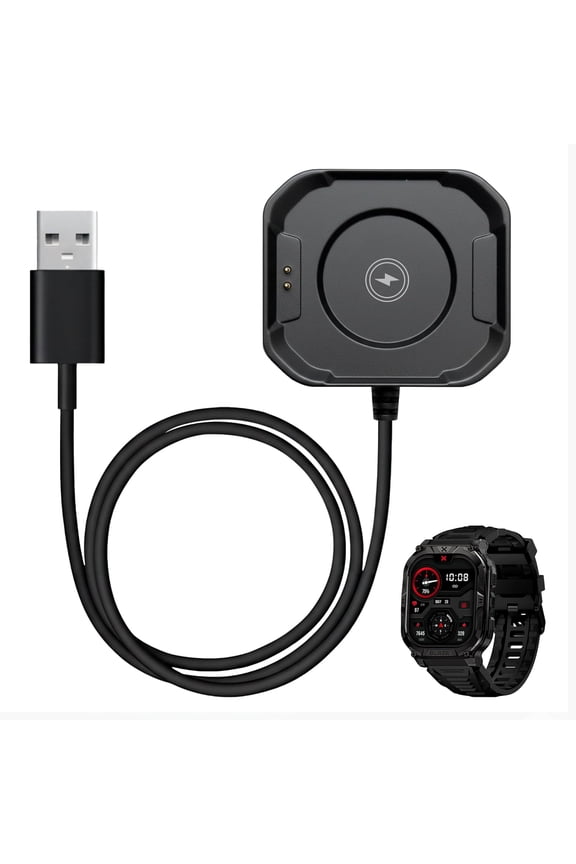 -Carbinox USB Charger Compatible for Carbinox Smartwatch - Fast Charging Speed, Sleek Design, Reliable Functionality (Carbinox Blaze S)