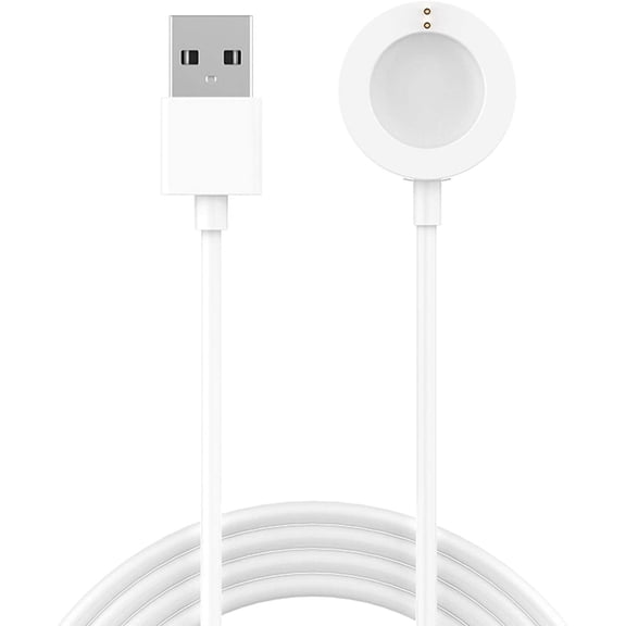 EFFFERTWQL-Compatible with Citizen CZ Smart Watch Charger, 3.3ft Rapid Charing Cable Magnetic Charger Dock for Citizen CZ Smartwatch (White)