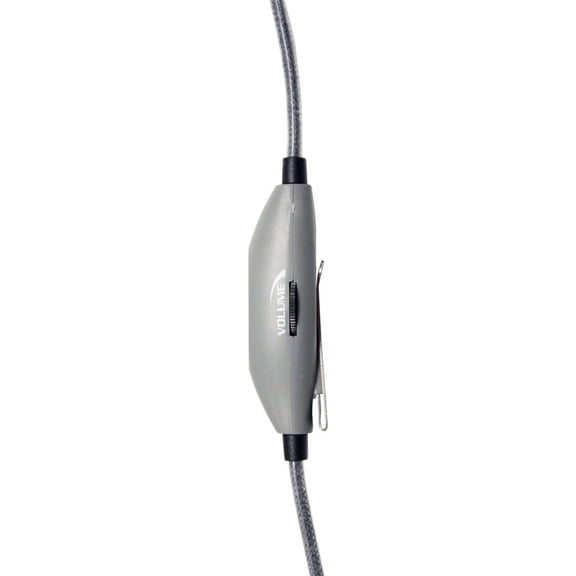 EFFFERTWQL-HA2V SchoolMate On-Ear Stereo Headphone Gray, In-Line Volume Control, Replaceable Foam Cushions, Adjustable Headband, 5 ft Chew-Resistant Dura-Cord, 3.5mm Plug