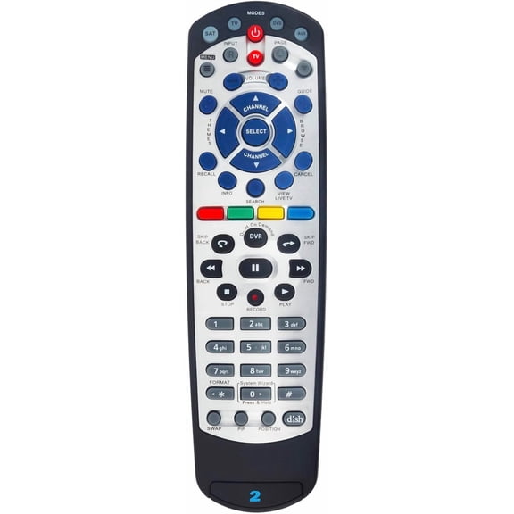 EFFFERTWQL-IR UHF Replacement Remote Control Compatible with Dish 21.1 Network Satellite Receiver
