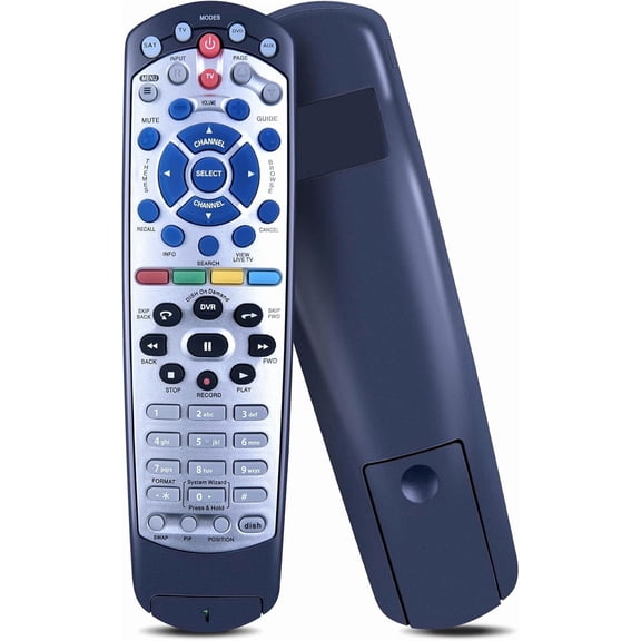 EFFFERTWQL-New IR Remote Control Replaced for Dish Network 20.1 IR Satellite Receiver TV DVD VCR