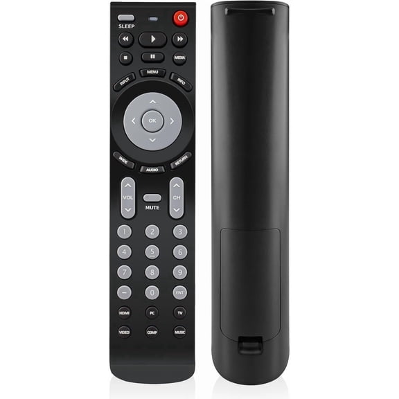 EFFFERTWQL-New RMT-JR01 Remote Control Compatible with JVC TV EM37T EM39FT EM39T EM55FT JLC42BC3000 JLE47BC3500