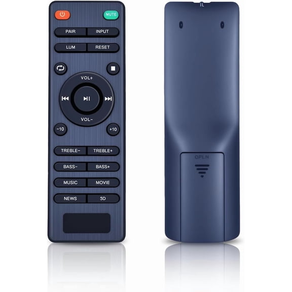EFFFERTWQL-New Replacement Remote Control Compatible for Abox FS22CS VMAI S4 2.1 TV Sound Bar Trust Lino XL Boat Monoprice SB-100