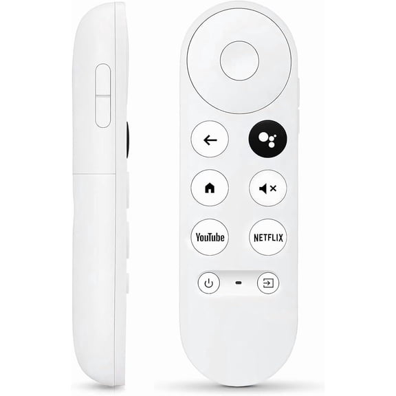 EFFFERTWQL-New Upgrade Voice Remote for Google Chromecast 4k Snow/HD TV, Replacement Remote Control for G9N9N, GA01920-US, GA01409-US, GA01923-US, GA01919-US