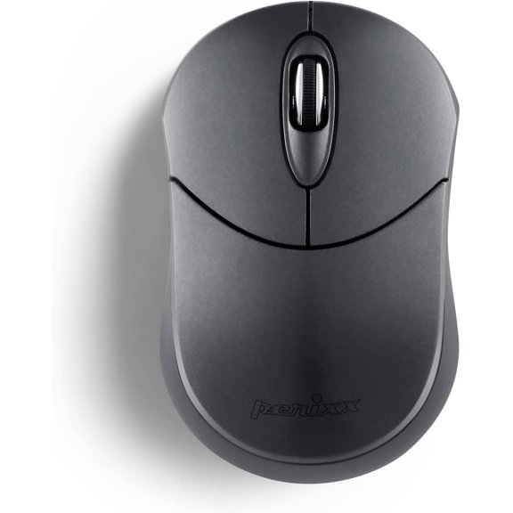EFFFERTWQL-PERIMICE-802 Wireless Bluetooth Mouse - Portable Design - Compatible with Windows, iOS, and Android PC, Laptop, Tablet, and Smartphone - Graphite Gray (12177)