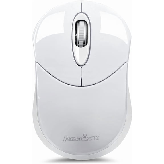 EFFFERTWQL-PERIMICE-802W Wireless Bluetooth Mouse - Portable Design for Windows, iOS, and Android Tablet - White