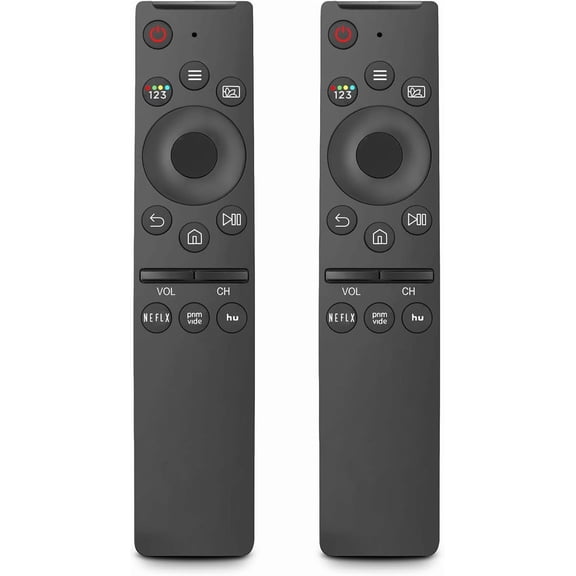 EFFFERTWQL-(Pack of 2) Replacement Remote Control for Samsung TV, Compatible for All Samsung TV LED QLED UHD SUHD HDR LCD Frame Curved Solar HDTV 4K 8K 3D Smart TVs