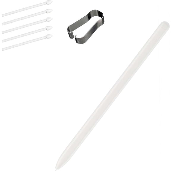 EFFFERTWQL-Pen Compatible with Remarkable 2 Replacement Pen Compatible with Remarkable2,4096 Levels of Pressure Sensitivity,Palm Rejection Includes 5 Pen Tips(White)