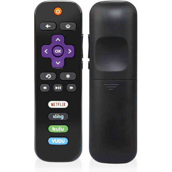EFFFERTWQL-RC280 Replacement Remote with Netflix Sling Hulu Vudu Key Compatible with TCL 32S301 43S403