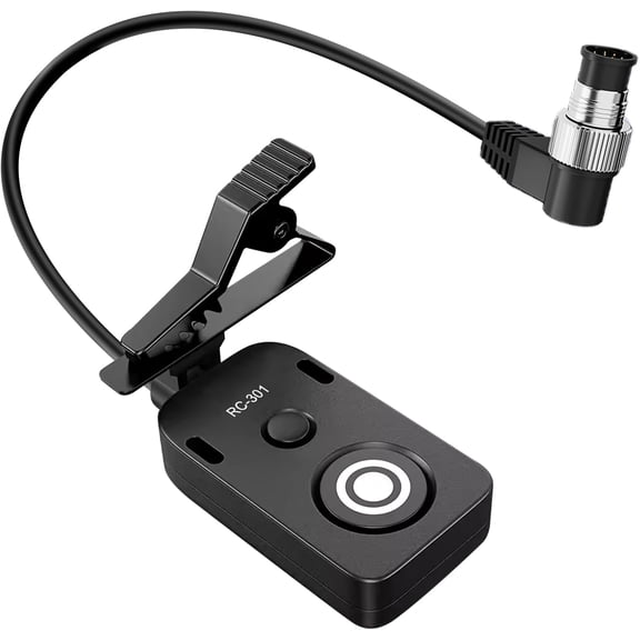 EFFFERTWQL-RC301-DC0/MC-30 30CM for Nikon Video Cable z8 z9 d850 d800 Remote Camera Small Shutter Release Remote Control 196.8 "Extended Cable Remote Wired Button d5 d810 d800e (RC301-DC0 NK 11.8in/3