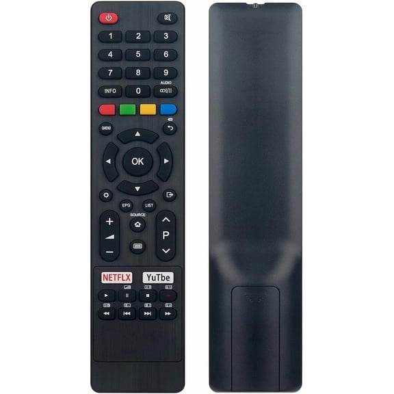 EFFFERTWQL-RM-C3348 RM-C3349 RM-C3354 Replacement Remote Control for JVC 4K UHD LED HDTV Android TV LT-50KB585 LT-40N5105A LT-55KB695 LT-32KC197 LT 32KC197 LT-65KC595 T32KC197 LT65KC595