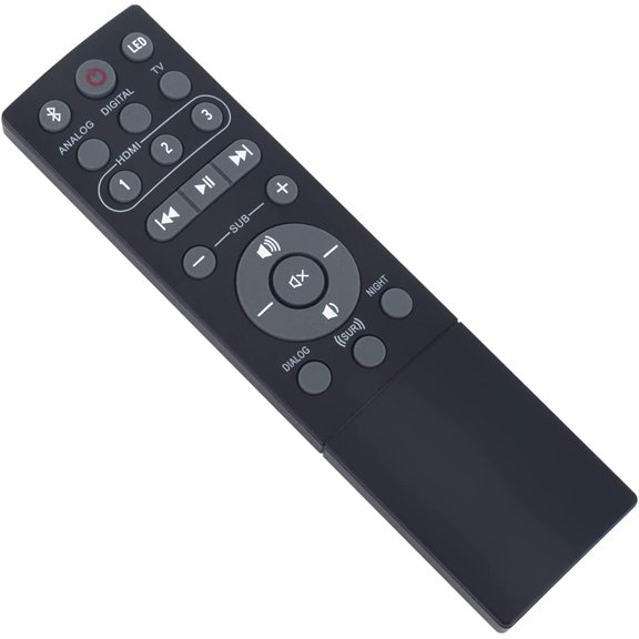 EFFFERTWQL-RSB-11 Replacement Remote Control Fit for Klipsch Reference Sound Bar with Wireless Subwoofer RSB-11 1063117