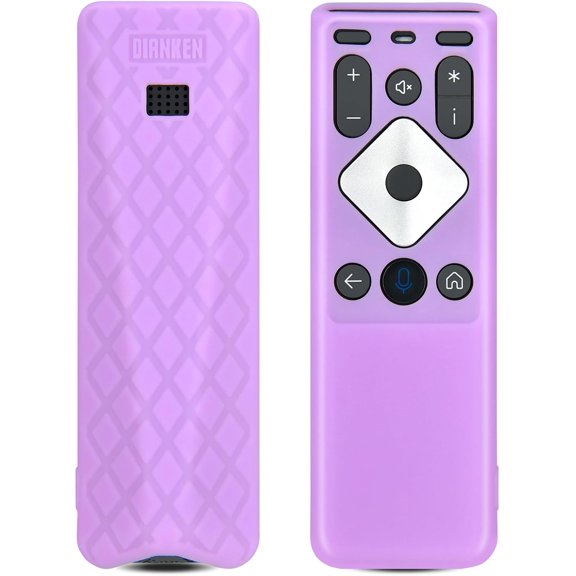 EFFFERTWQL-Remote Case for Xfinity Comcast XR16 Voice Remote Control, for Flex Streaming Device, Pink Protector Glow in Dark