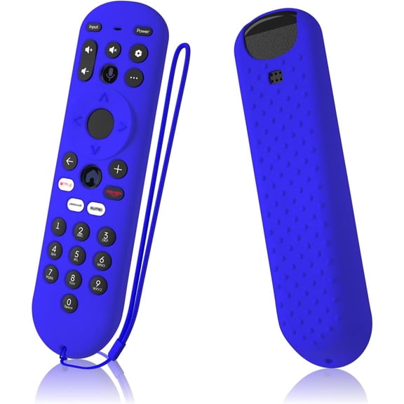 EFFFERTWQL-Remote Control Cover for Xumo Steam Box Remote Silicone Case Compatible with Pioneer Xumo TV Remote Shockproof Protective Silicone Sleeve (Blue)