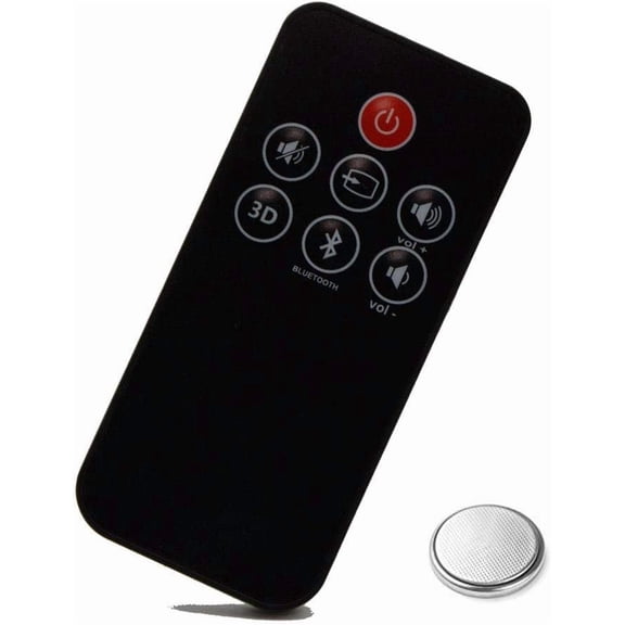 EFFFERTWQL-Remote Control for Klipsch R10B R20B R-10B R-20B ICON SB1 SB3 CS30 1015073 1061310 Replacement for Klipsch Reference Sound Bars Remote Control