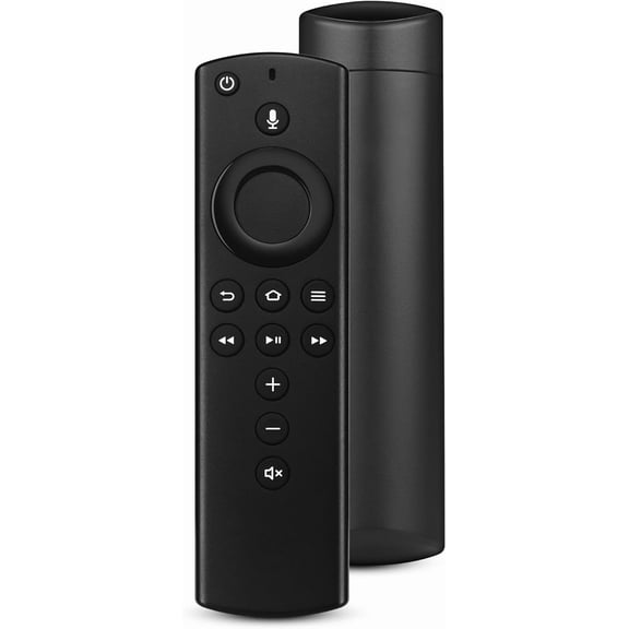 EFFFERTWQL-Remote Replacement Voice Control Compatible with AMZ-Smart TVs Stick (2nd Gen/3rd Gen/4K/Lite/Cube/2020 Release), for Fire Smart TV 3rd Gen, N0t for Insignia/Pioneer-TV Black