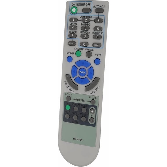 EFFFERTWQL-Replacement Projector Remote Control for NEC Projectors V230X NP300+ NP-M300W P350W NP1000 NP1150 NP-M311W V260X