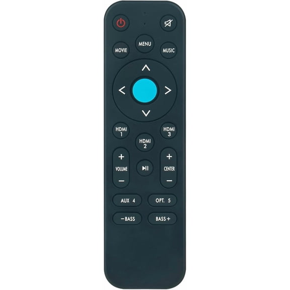 EFFFERTWQL-Replacement Remote Control Applicable for Definitive Technology Sound Bar SoloCinema Studio Soundbar Home Theater System