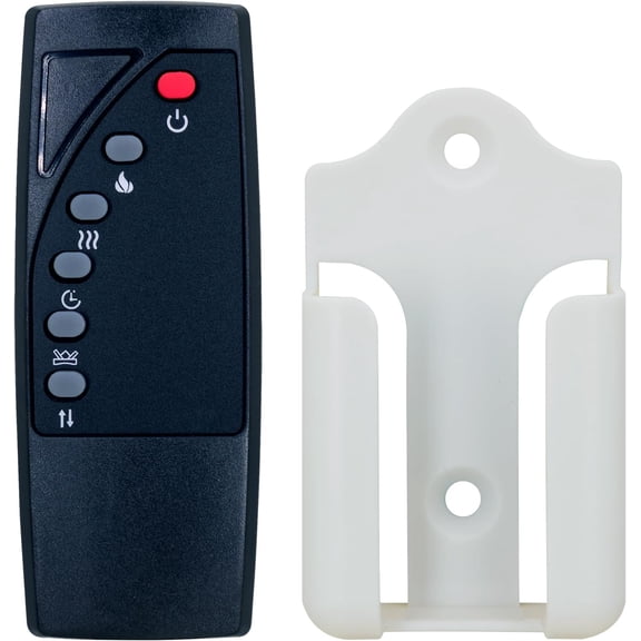 EFFFERTWQL-Replacement Remote Control for Bed Bath & Beyond Electric Fireplace RV18V80S-MT8,RV23V80S-MT8,RV26V80S-MT8,RV30V80S-MT8,RV33V80S-MT8,RV36V80S-MT8,RV42V80S-MT8,RV18V80L-MT8,RV23V80L-MT8,RV2