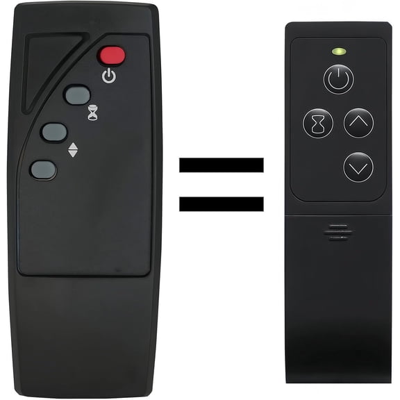 EFFFERTWQL-Replacement Remote Control Compatible for Twin Star Duraflame Electric Fireplace Stove Heater Infrared Remote 9HM8101 9HM9000 9HM9273 9HM7253 9HM9126 9HM9342 9HM7000 9HM8664 9HM8253 9QI075