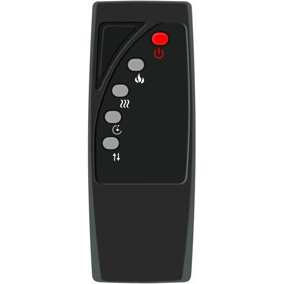EFFFERTWQL-Replacement Remote Control Compatible with Innoflame Fireplace 1400 W. 4777 BTU