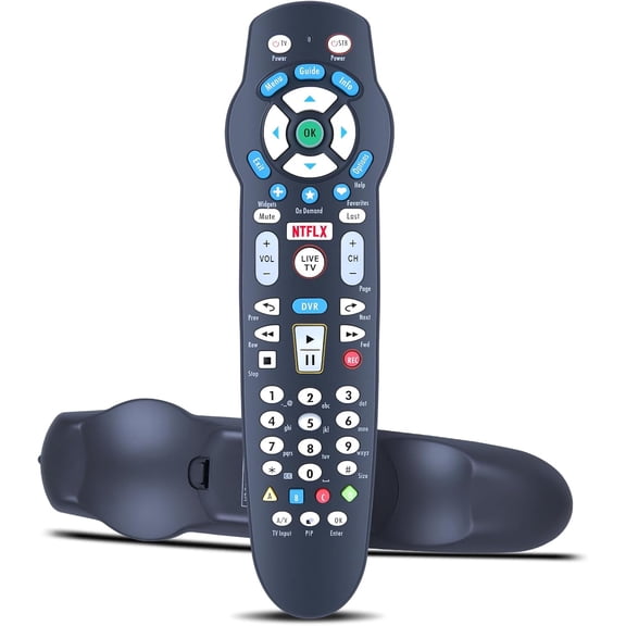 EFFFERTWQL-Replacement Remote Control Compatible with Verizon Fios P265v 3.1 RC2655101/02B Frontier Cable Box TV