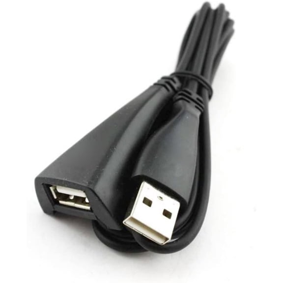 EFFFERTWQL-Replacement USB Receiver Extension Cable Extender Cord for Wireless Keyboard Receiver USB Adapter Line PVC